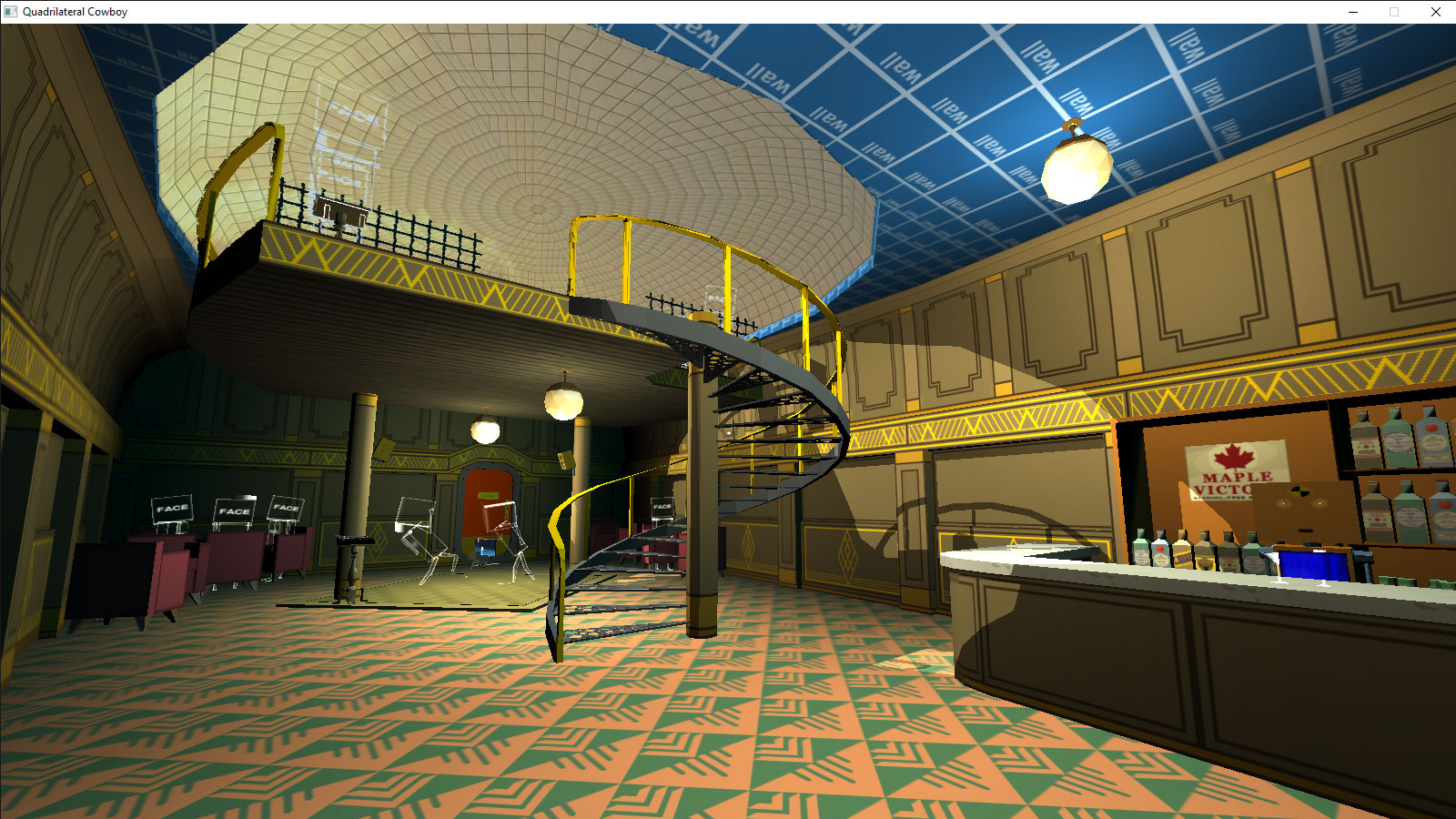 Quadrilateral Cowboy review – hacker sim takes you back to